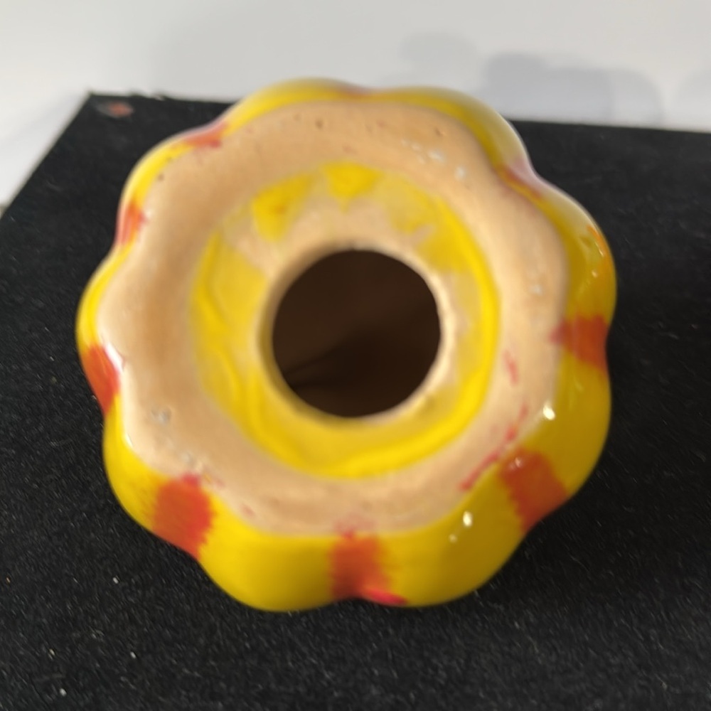 Colorful Mini 3” Ceramic Pumpkin Decor - Picture 5 of 6